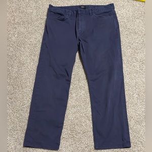 Theory Haydin Slim Fit Size 36 Straight Five Pocket Cotton 26 Inch Inseam Soft